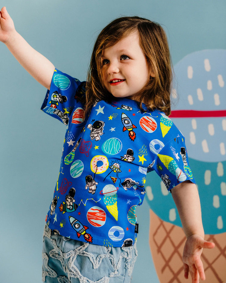 Rock Your Baby ROCK MY GALAXY SHORT SLEEVE T-SHIRT