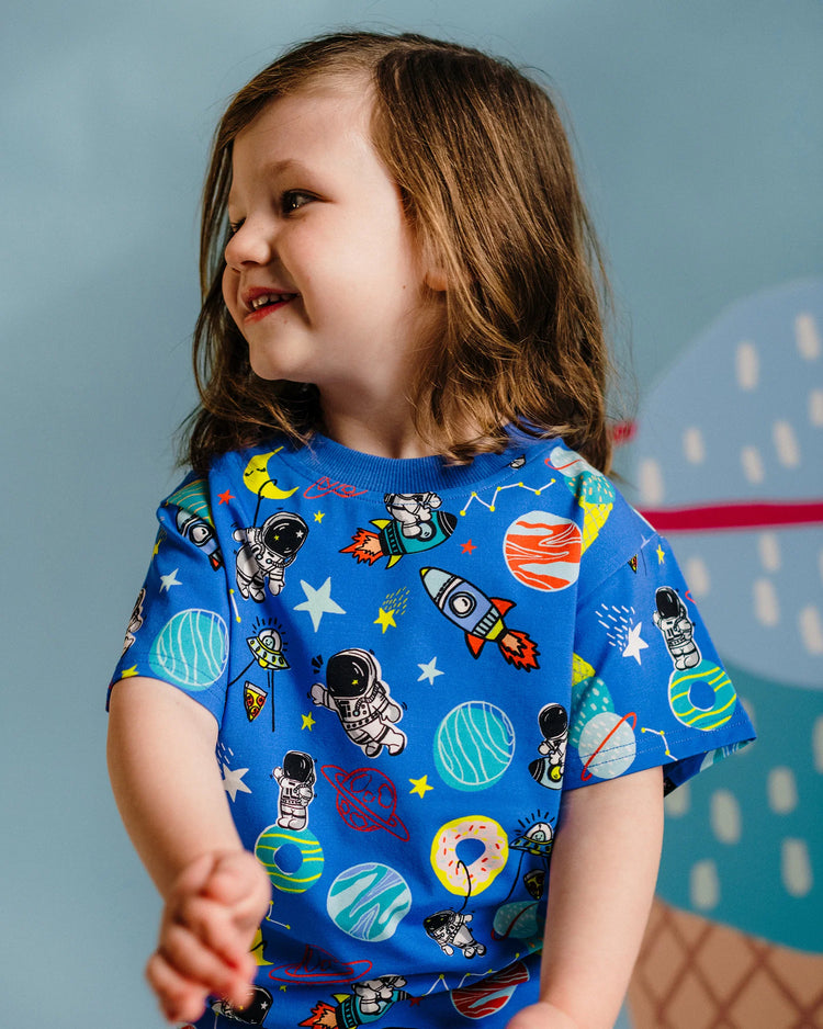 Rock Your Baby ROCK MY GALAXY SHORT SLEEVE T-SHIRT