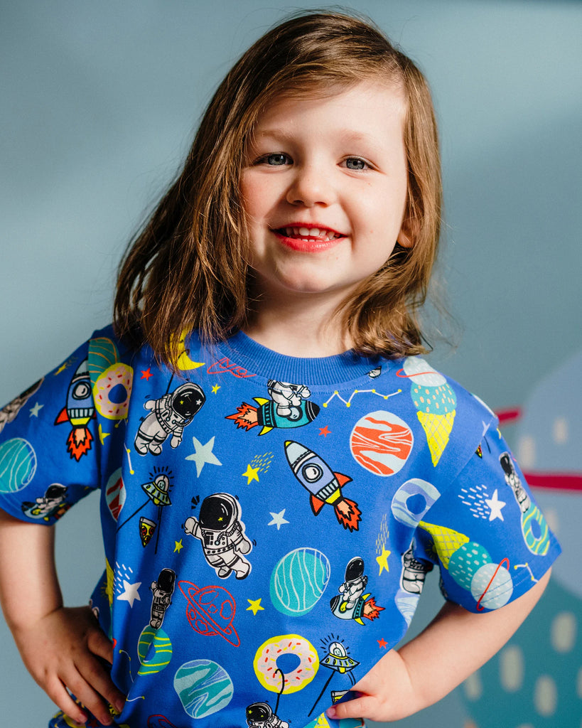 Rock Your Baby ROCK MY GALAXY SHORT SLEEVE T-SHIRT