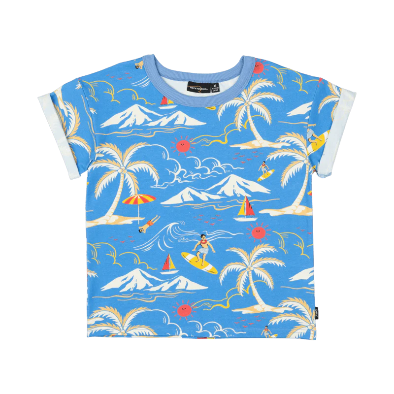 Rock Your Kid  SURFIN SAFARI T-SHIRT