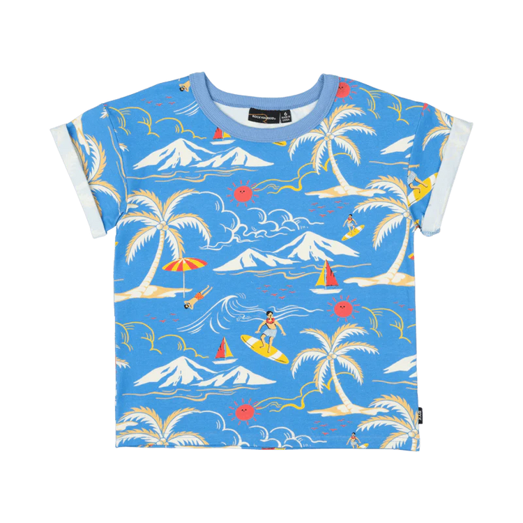 Rock Your Kid  SURFIN SAFARI T-SHIRT