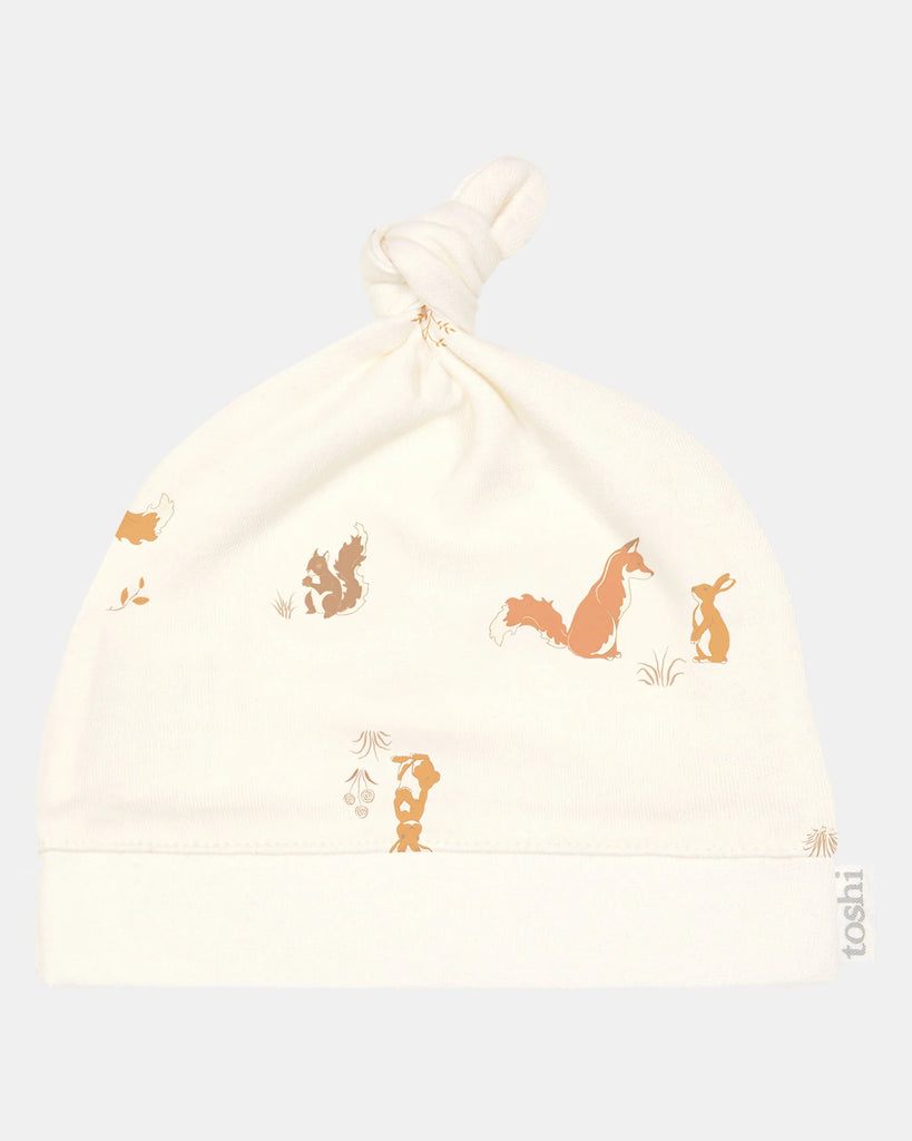 Toshi Baby Beanie Classic Enchanted Forest Feather
