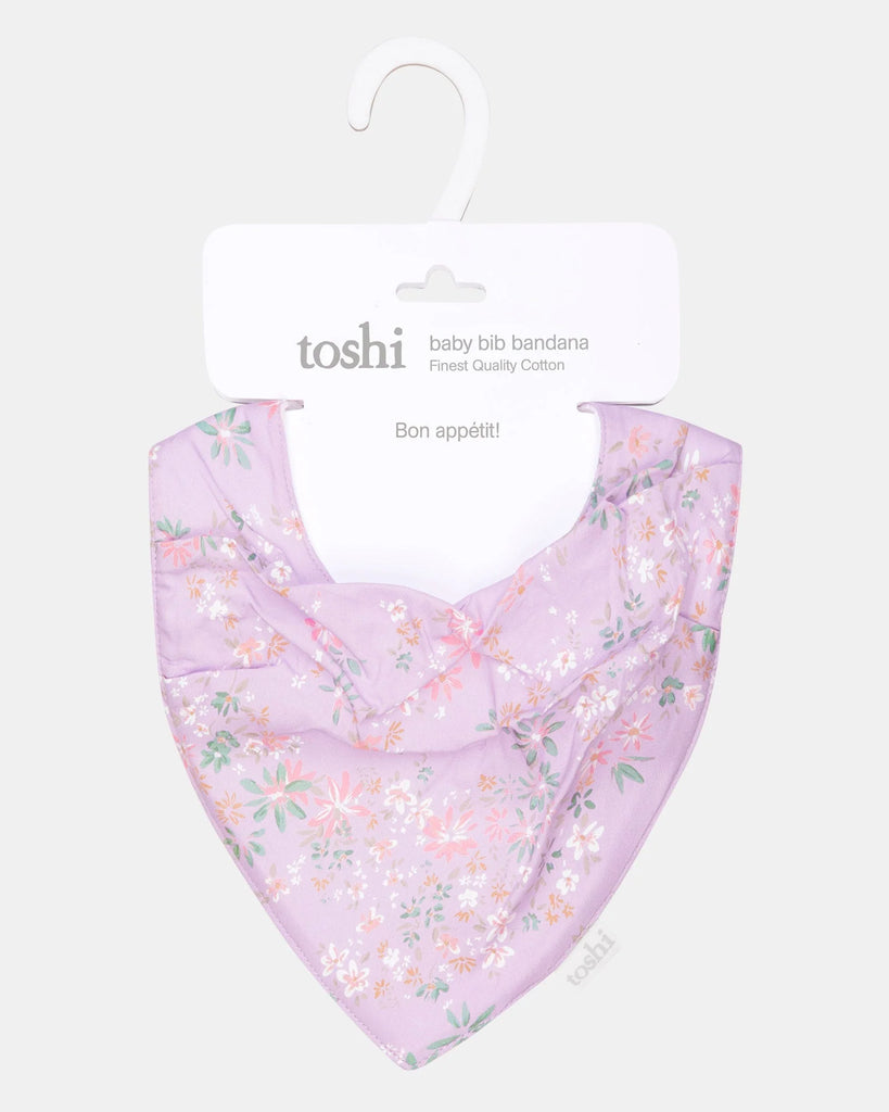 Toshi Baby Bib Bandana Athena- Lavender