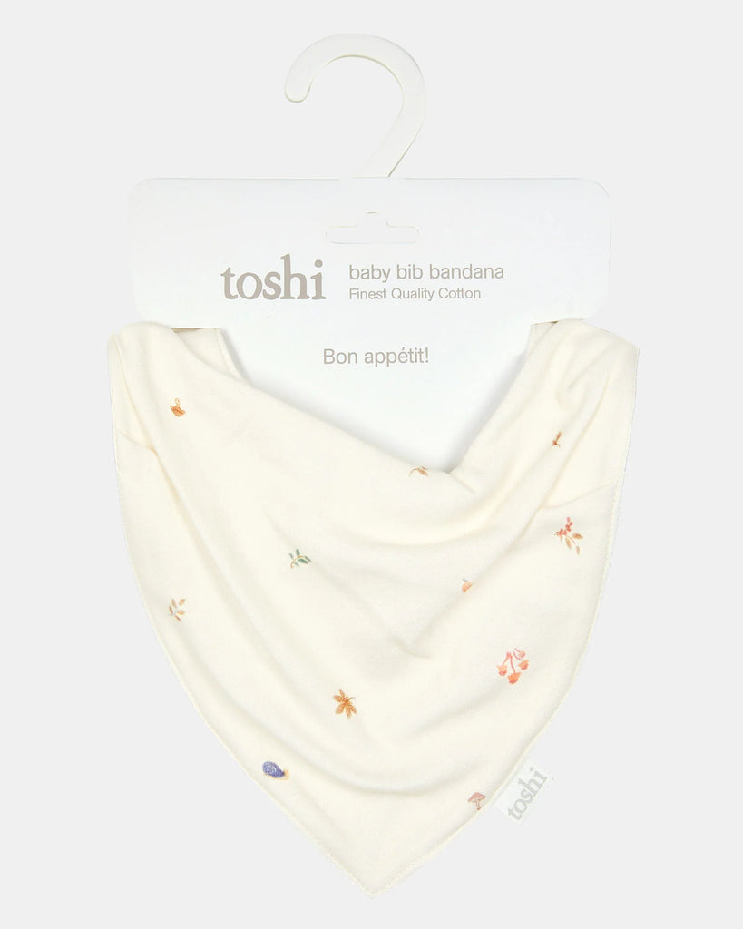 Toshi Baby Bib Bandana Athena - Oak Feather
