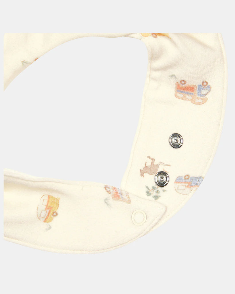 Toshi Baby Bib Bandana Classic- Road Trip Feather