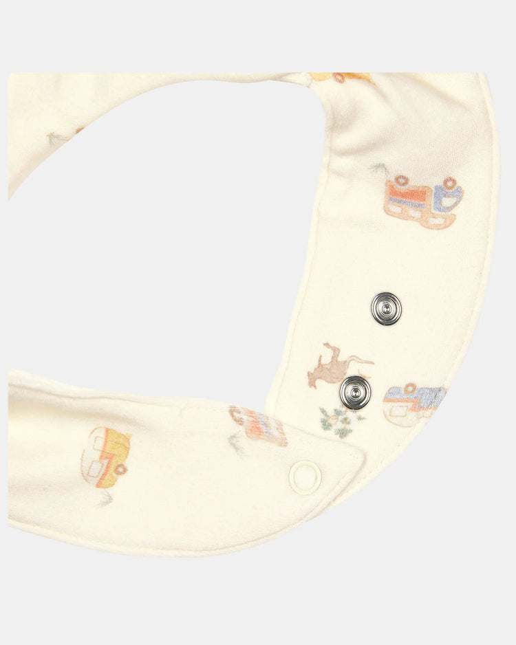 Toshi Baby Bib Bandana Classic- Road Trip Feather
