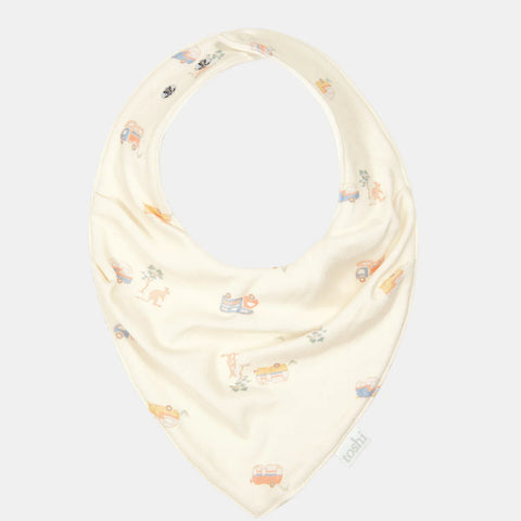 Toshi Baby Bib Bandana Classic- Road Trip Feather
