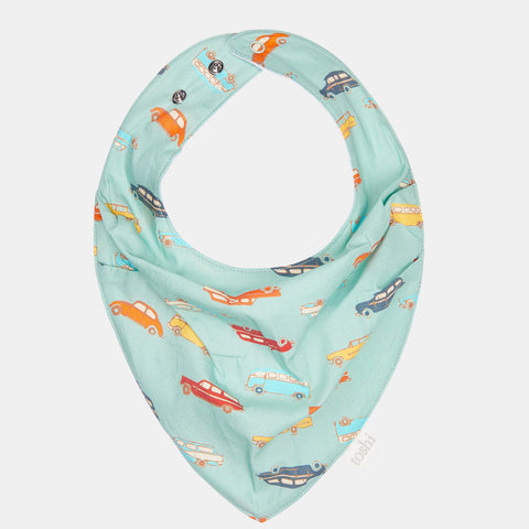 Toshi Baby Bib Bandana Athena - Wagon Wheels
