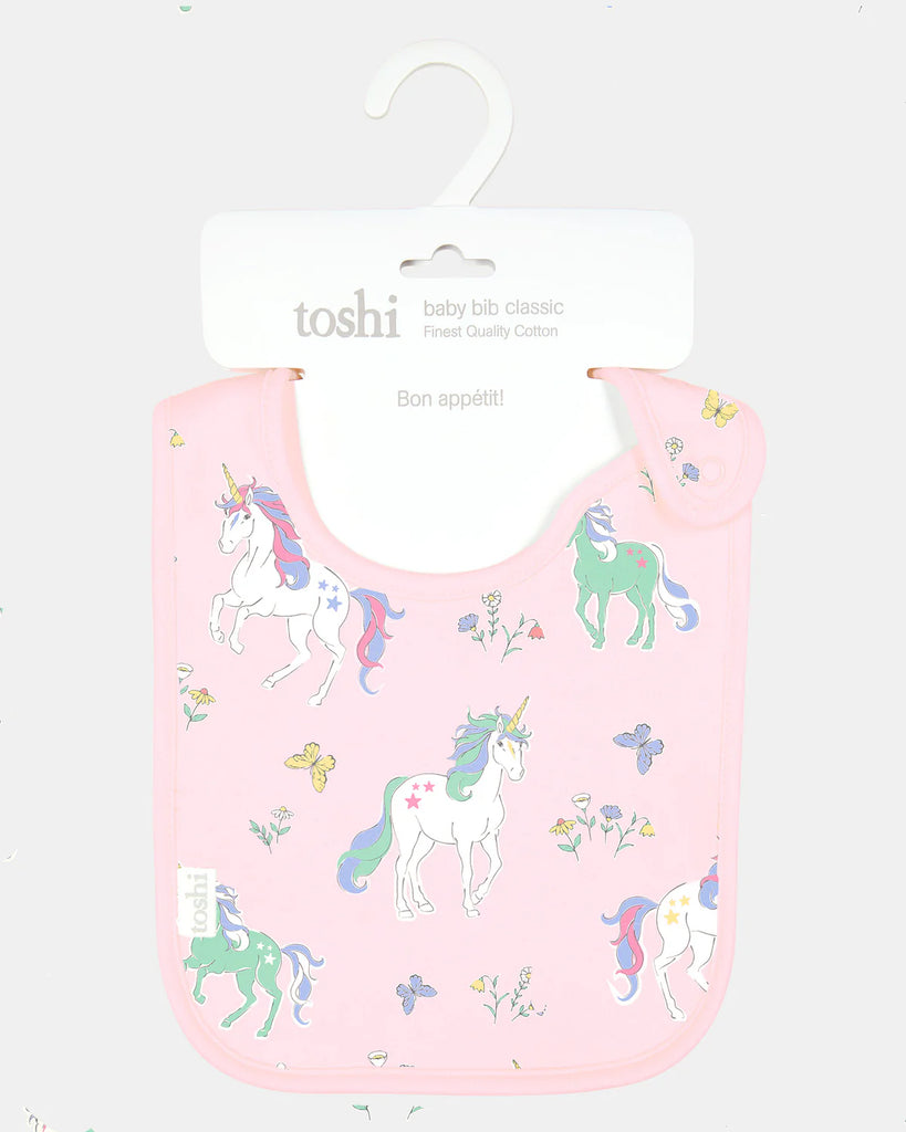 Toshi Baby Bib Classic Unicorn
