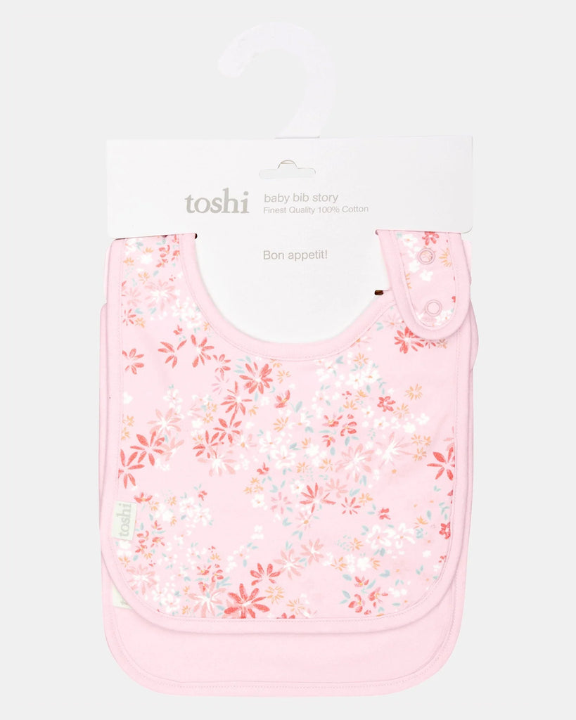Toshi Baby Bib Story -2pcs/Athena Blossom