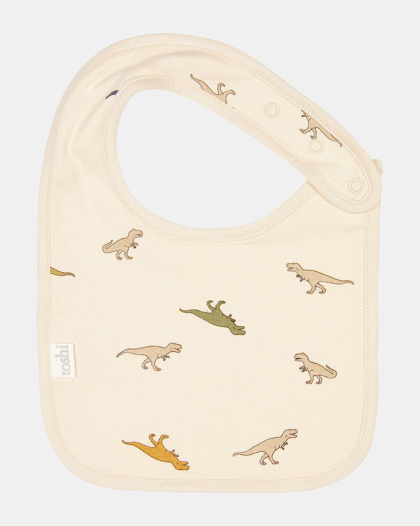 Toshi Baby Bib Story - 2pcs/Dinosauria