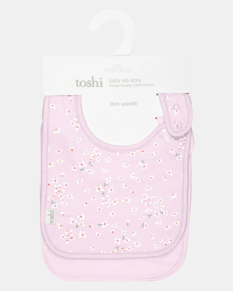 Toshi Baby Bib Story - 2pcs/Nina Lavender