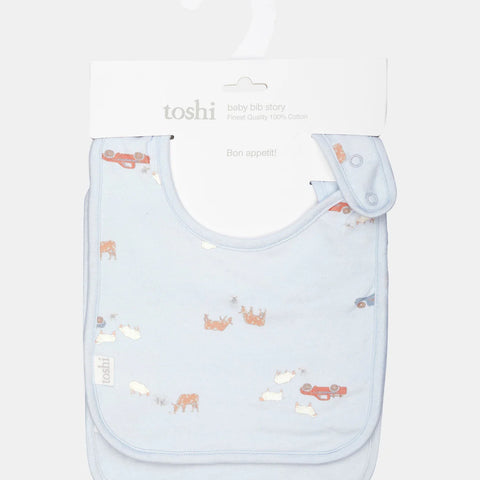 Toshi Baby Bib Story - 2pcs/Sheep Station
