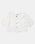 Toshi Baby Blouse Peter Pan Cream