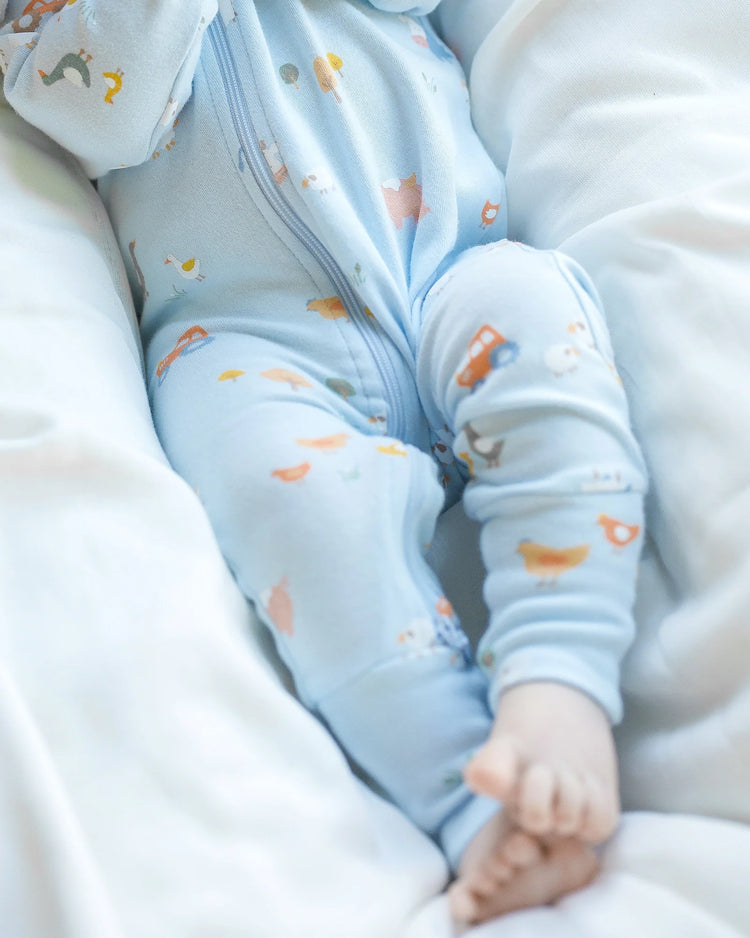 Toshi Onesie L/S Harvest Farm Buddies