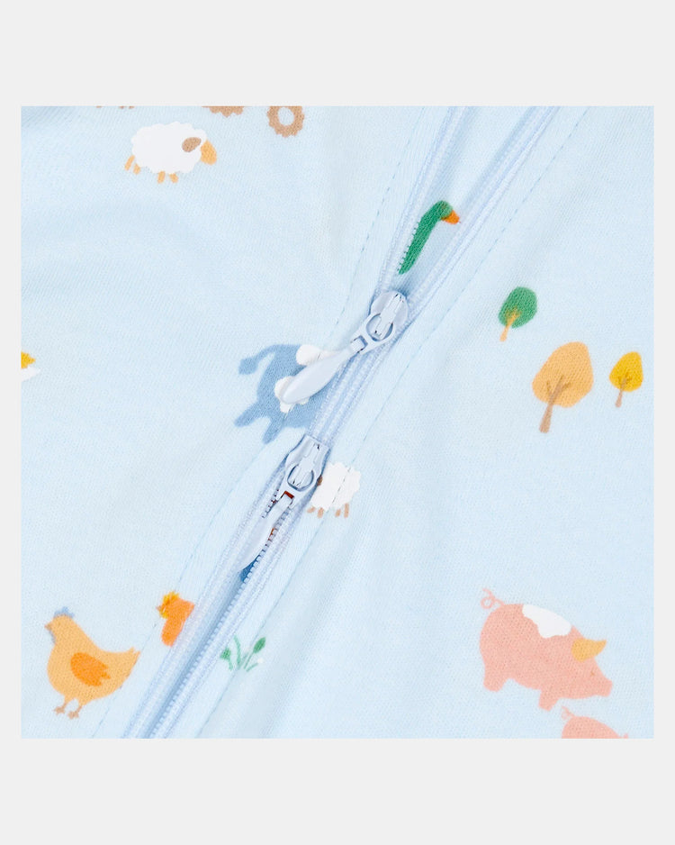 Toshi Onesie L/S Harvest Farm Buddies