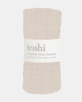 Toshi Organic Blanket Bowie Oatmeal