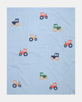 Toshi Organic Blanket Mystical Tiny Tractors