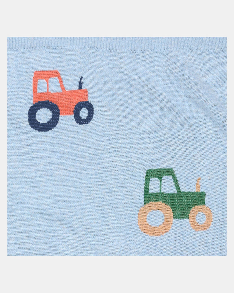Toshi Organic Blanket Mystical Tiny Tractors