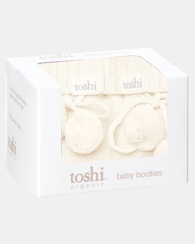 Toshi Organic Booties Marley Cream