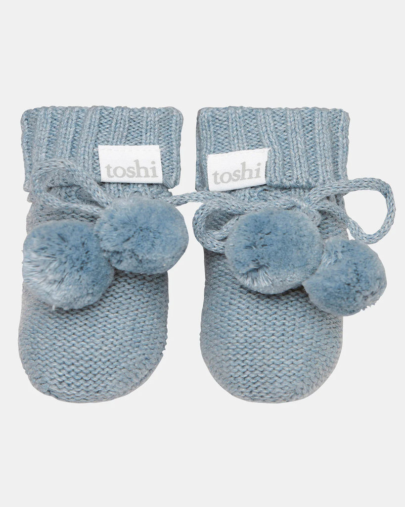 Toshi Organic Booties Marley Storm