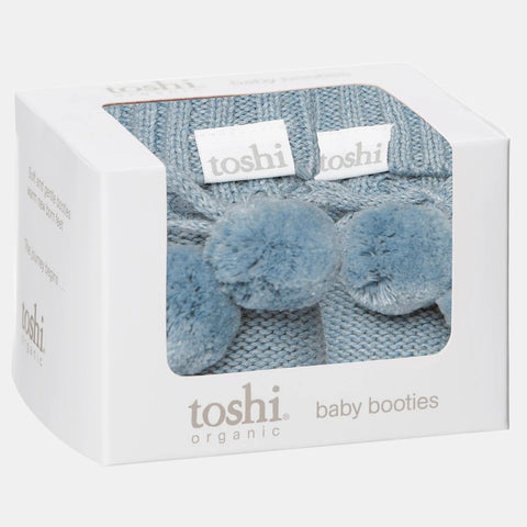 Toshi Organic Booties Marley Storm