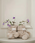 Toshi Organic Booties Yummy Oatmeal