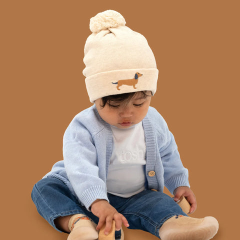 Toshi Organic Cardigan Remy Bluebird
