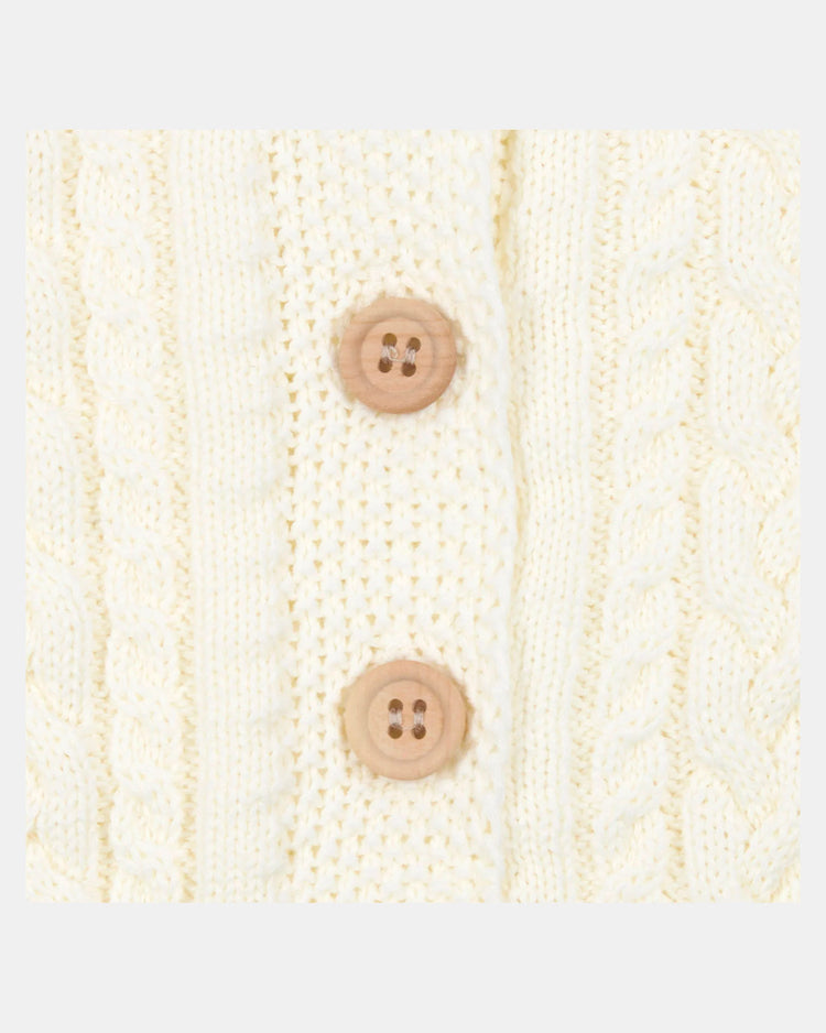 Toshi Organic Cardigan Yummy Cream