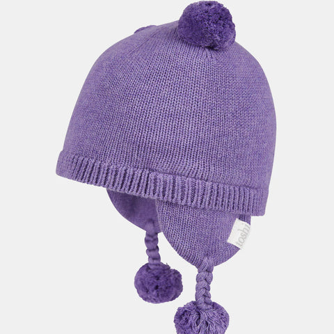 Toshi Organic Earmuff Snowy Pansy