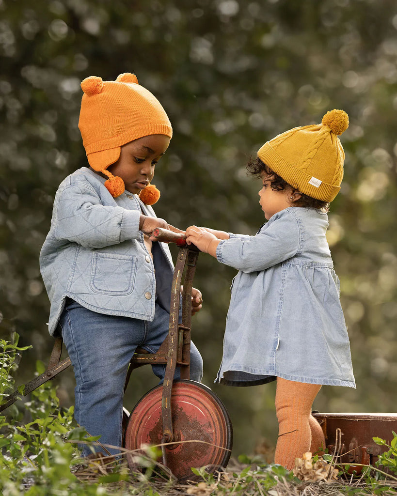 Toshi Organic Earmuff Snowy Tangerine
