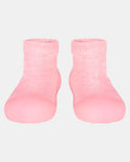 Toshi Organic Hybrid Walking Socks Dreamtime Footsteps -Carmine