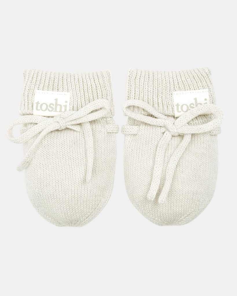 Toshi Organic Mittens Marley Pebble