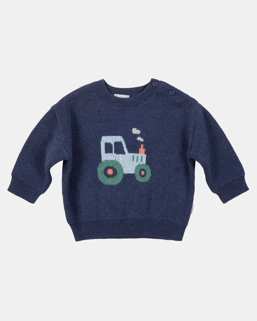 Toshi Organic Pullover Mystical Tiny Tractors