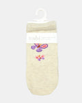 Toshi Organic Socks Jacquard- Butterfly Bliss
