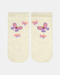 Toshi Organic Socks Jacquard- Butterfly Bliss