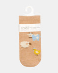 Toshi  Organic Socks Ankle Jacquard Farm Buddies