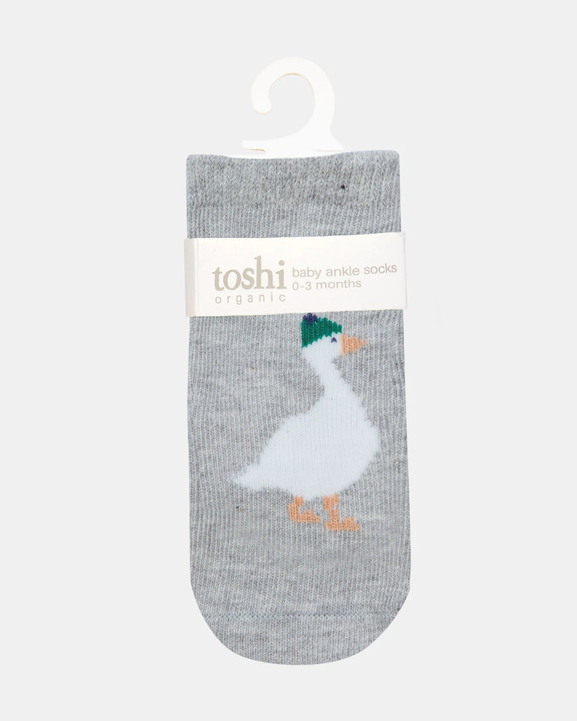 Toshi  Organic Socks Ankle Jacquard Lucie Goosie