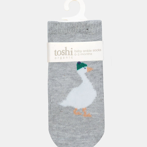 Toshi  Organic Socks Ankle Jacquard Lucie Goosie