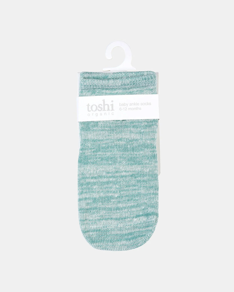 Toshi Organic Socks Ankle Marle