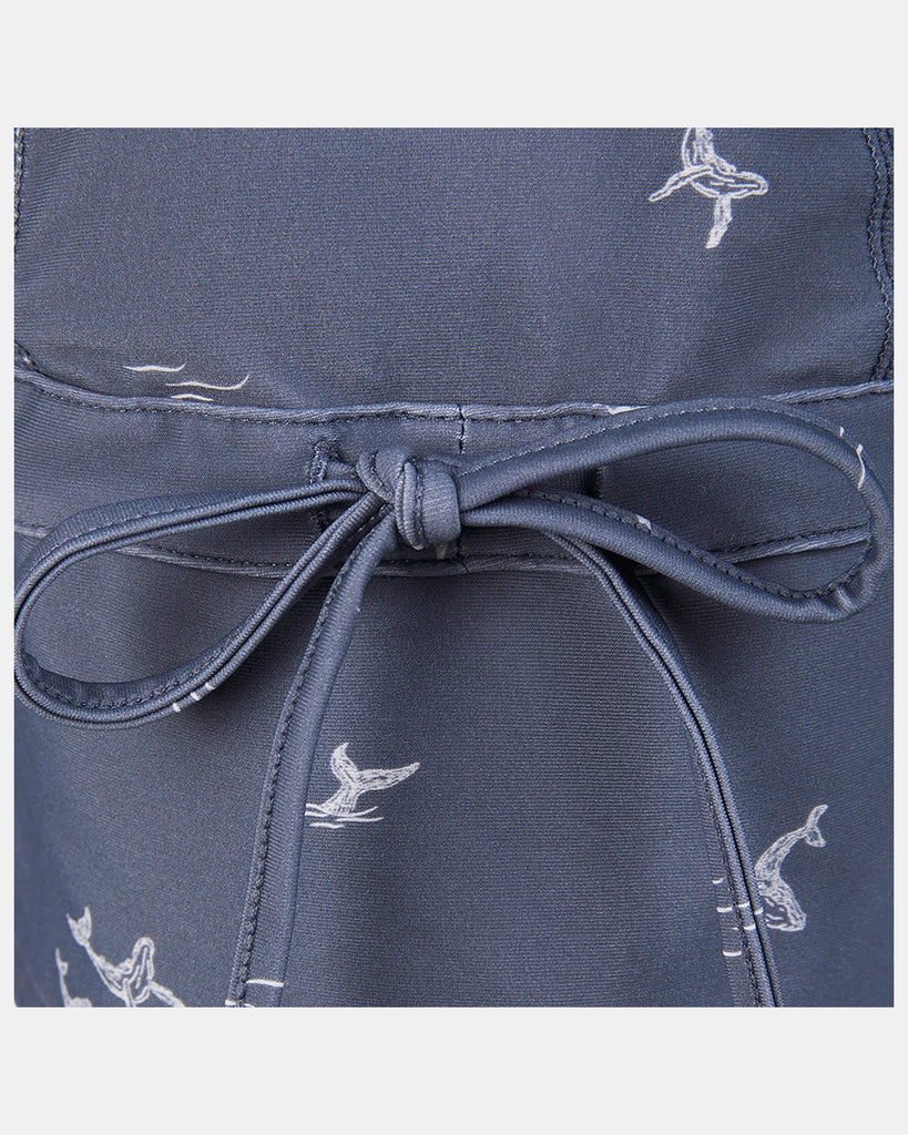 Toshi Swim Baby Flap Cap Classic/Whales