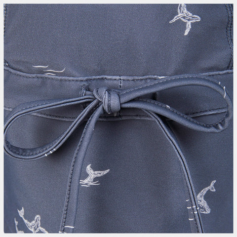 Toshi Swim Baby Flap Cap Classic/Whales