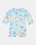 Toshi Swim Baby Onesie L/S Classic- Sharky