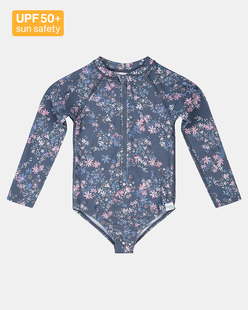 Toshi Swim Kids Bodysuit Classic/Athena Moonlight