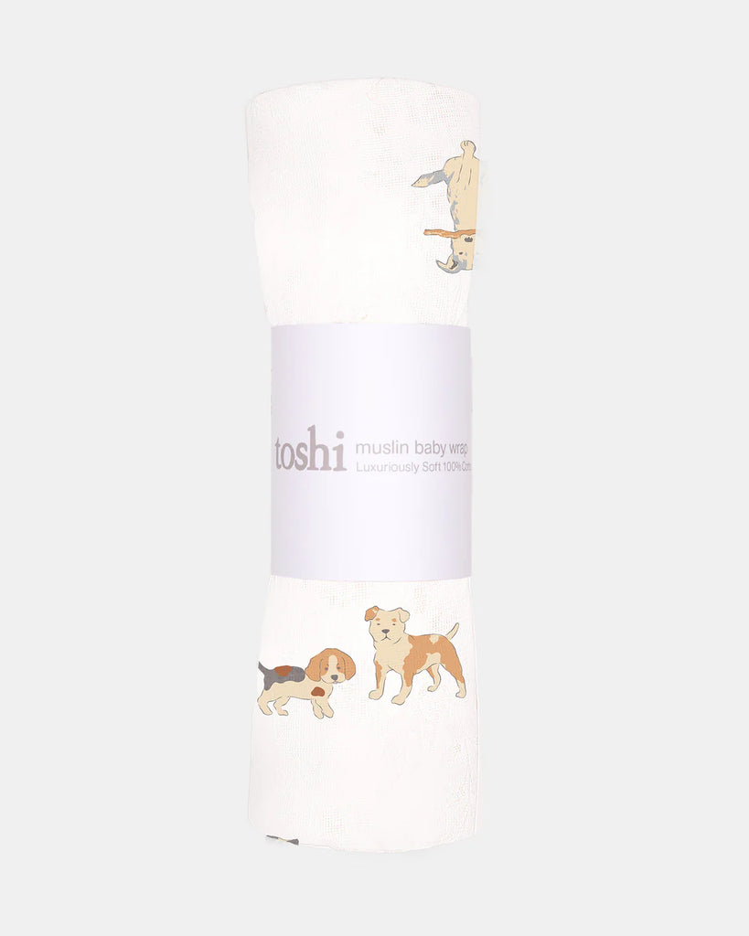 Toshi Wrap Muslin Classic-Puppy Love