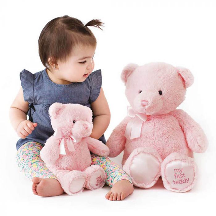 GUND BEAR: MY FIRST TEDDY PINK - SMALL