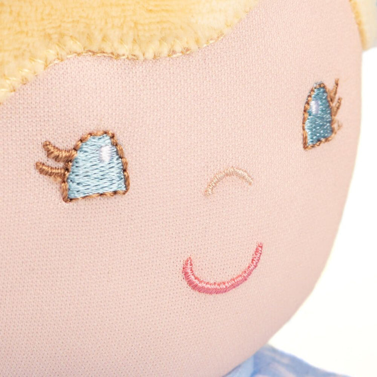 RECYCLED BABY DOLL: BLUE 'ASTER‘