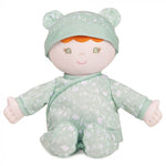 RECYCLED BABY DOLL: GREEN 'DAPHNIE'