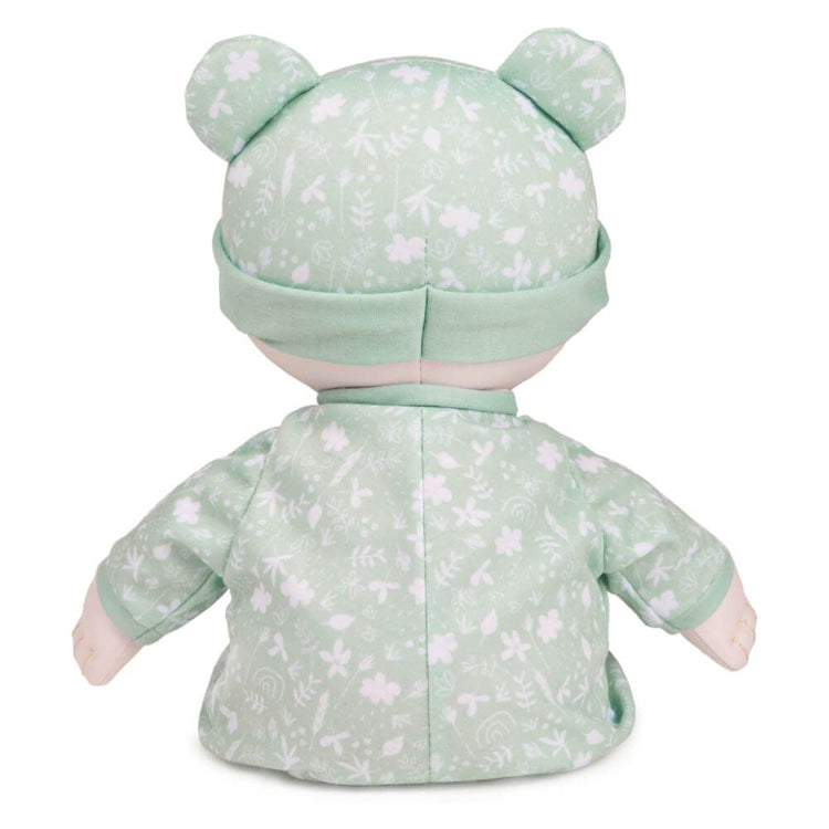 RECYCLED BABY DOLL: GREEN 'DAPHNIE'
