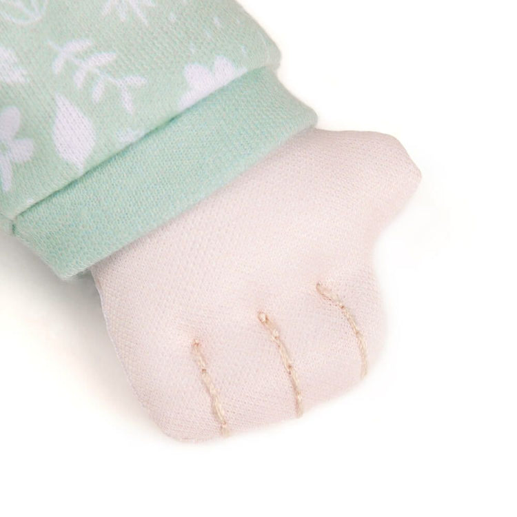 RECYCLED BABY DOLL: GREEN 'DAPHNIE'